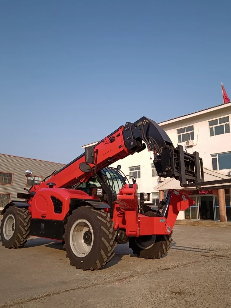 5m telescopic handler front view