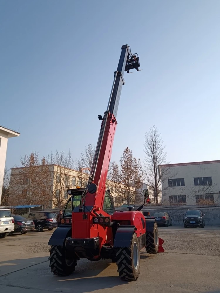5m telescopic handler working